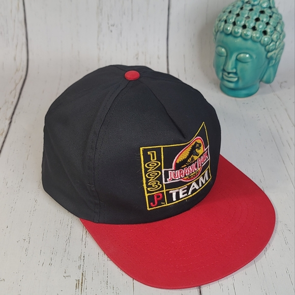 Jurassic Park 1993 JP Team McDonald's Vintage Collectible Snap Back Unisex Hat - Picture 3 of 12